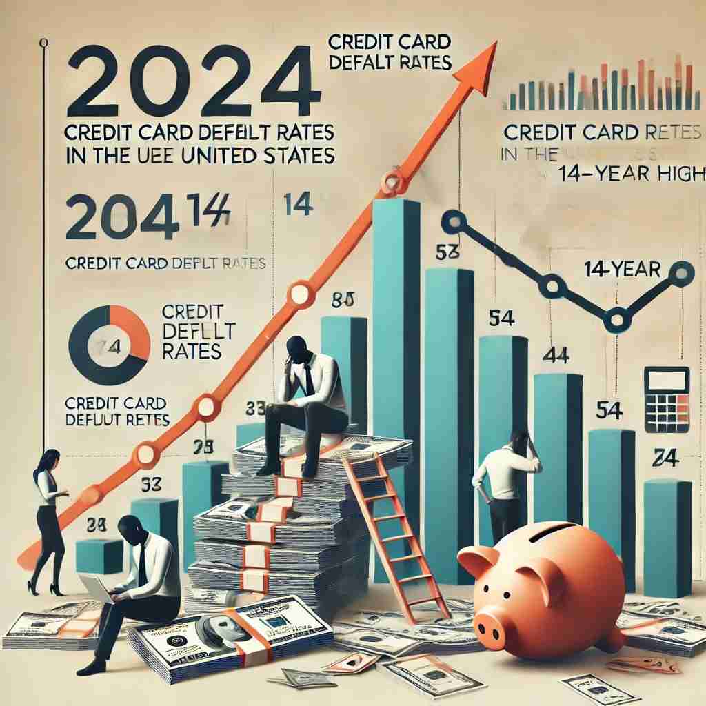 2024年美國信用卡違約率創14年新高，低收入族群財務壓力加劇︱理財鴿
