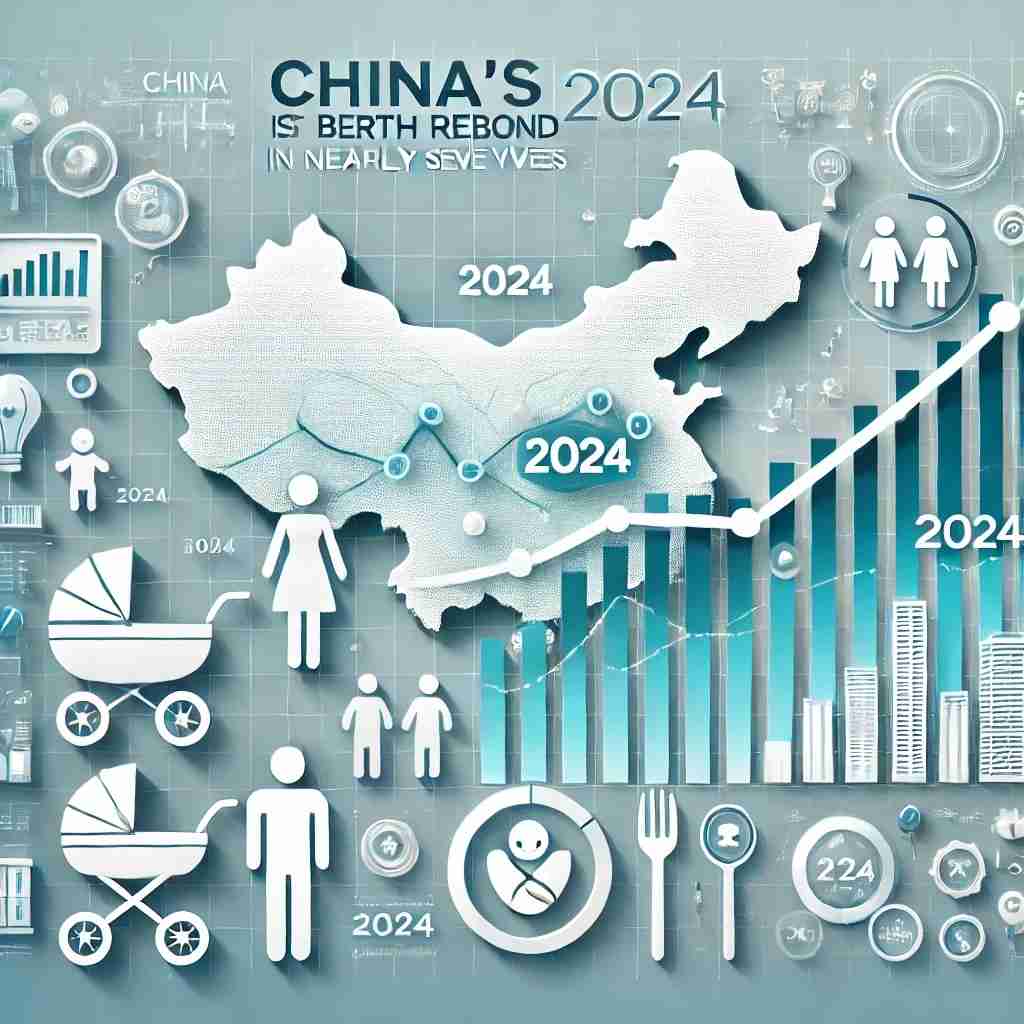 中國2024年人口持續下降，但出生人數出現近7年來首度反彈︱理財鴿